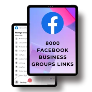 8000+ Facebook Business Groups Links