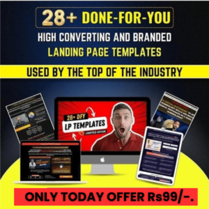 28+ Done For You landing page template