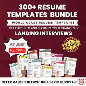 300+ Resume Template Bundle