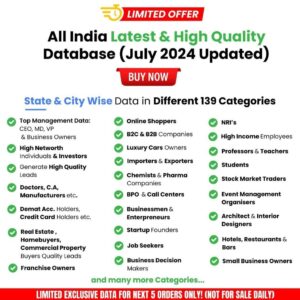 All india lastest&high Quality Batabase