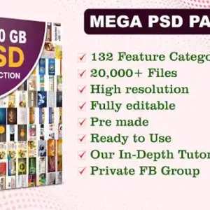 1000 GB PSD Collection Pack